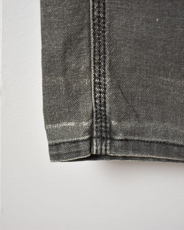 Grey Carhartt Double Knee Carpenter Jeans - W34 L33
