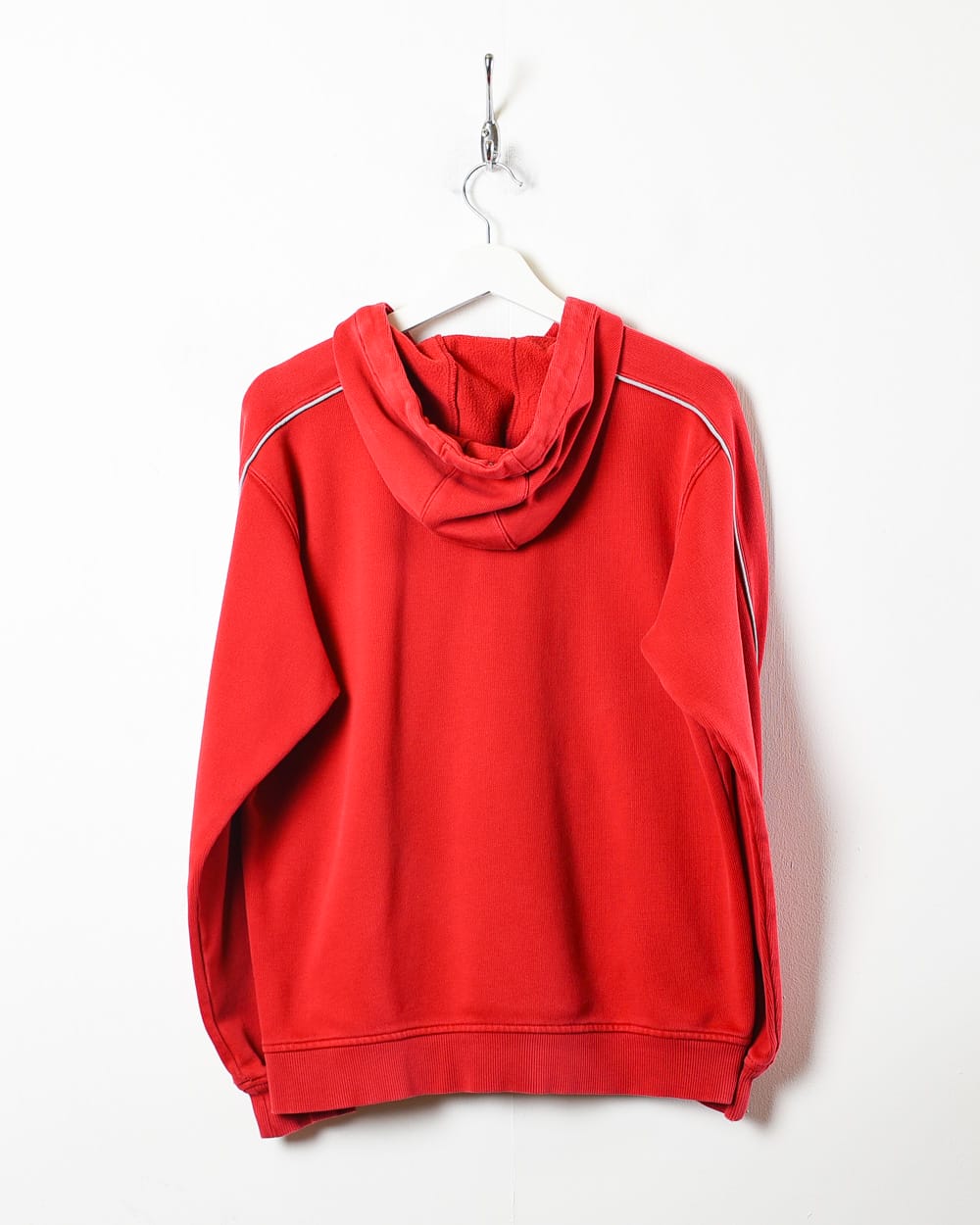Red Nike High Neck Hoodie - Small