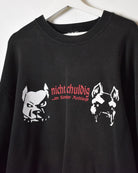 Black Pit Bull Sweatshirt - X-Large