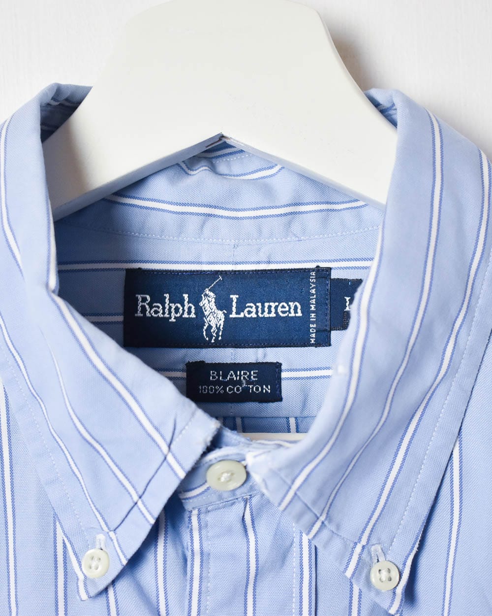 BabyBlue Polo Ralph Lauren Blake Shirt - Large