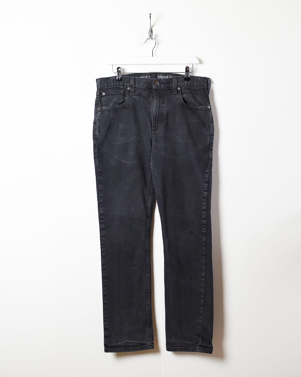 Black Carhartt Relaxed Fit Jeans - W34 L32