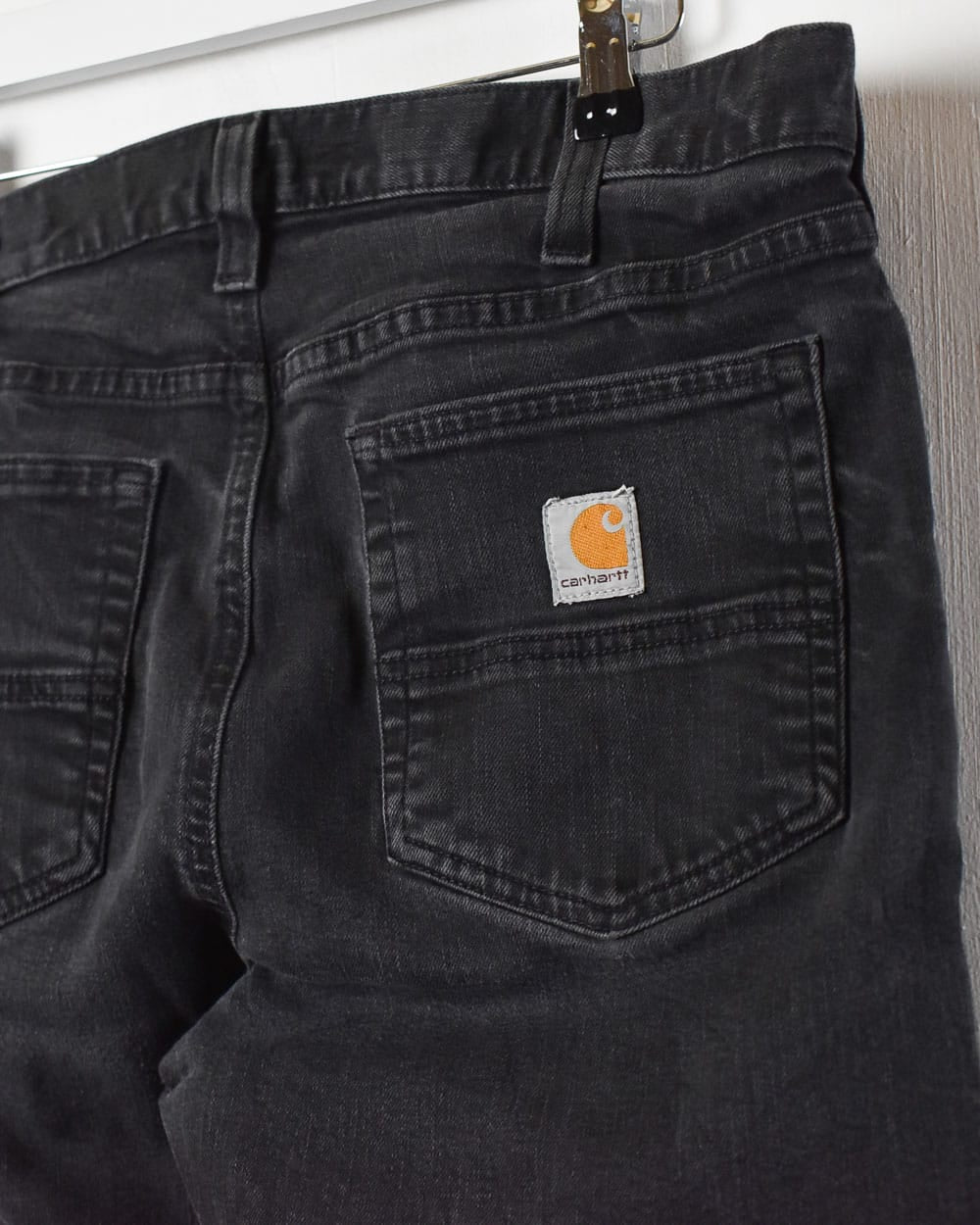 Black Carhartt Relaxed Fit Jeans - W34 L32