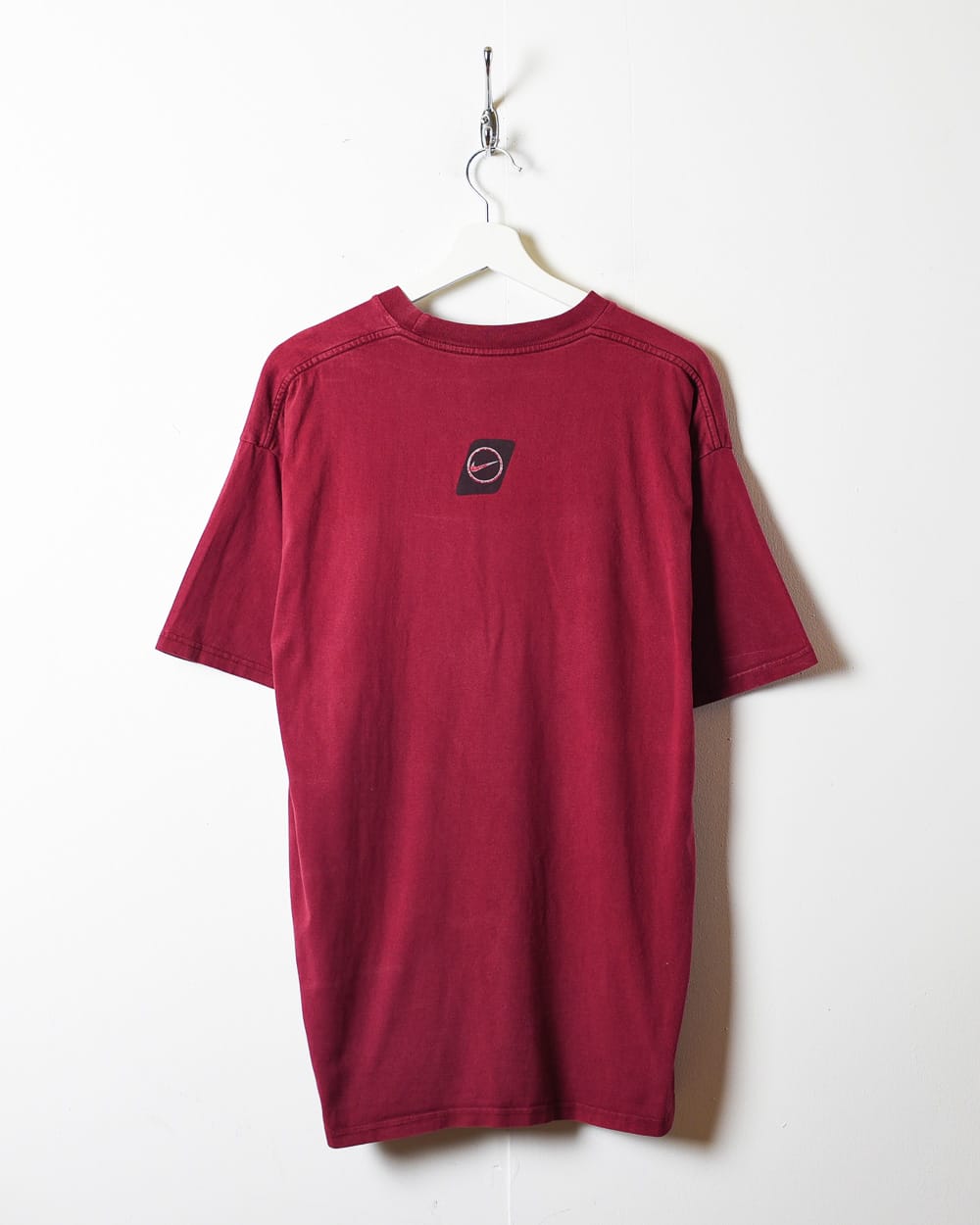 Maroon Nike Air Swoosh T-Shirt - Large