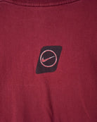 Maroon Nike Air Swoosh T-Shirt - Large