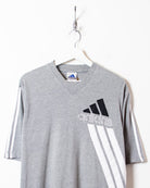 Stone Adidas T-Shirt - Large