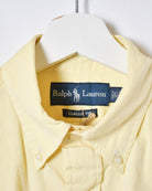 Yellow Polo Ralph Lauren Shirt - Large