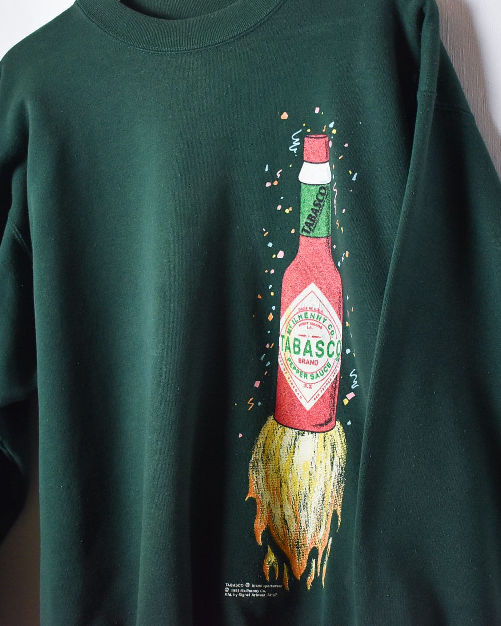 Green Tabasco Sweatshirt - Medium