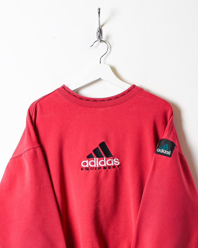 Red Adidas Equipment Sweatshirt - Small