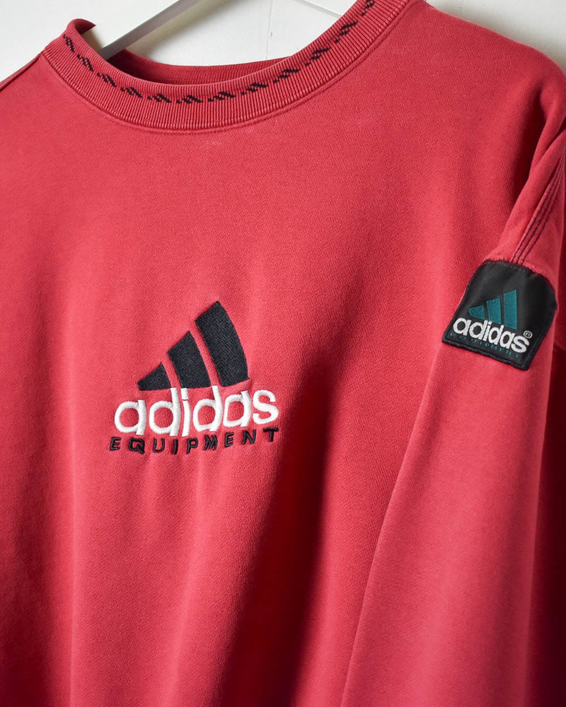 Red Adidas Equipment Sweatshirt - Small