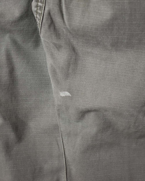 Khaki Carhartt Distressed Double Knee Cargo Jeans - W36 L30