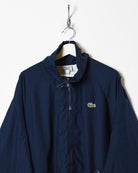 Navy Lacoste Sport Windbreaker Jacket - X-Large