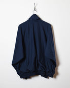 Navy Lacoste Sport Windbreaker Jacket - X-Large