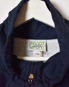 Navy Lacoste Sport Windbreaker Jacket - X-Large
