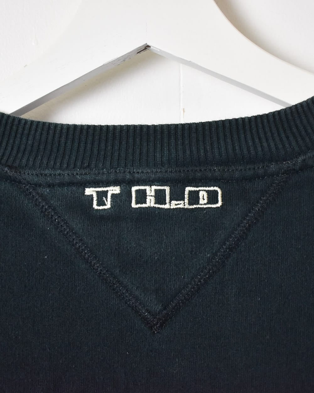 Black Tommy Hilfiger Denim Sweatshirt - Large