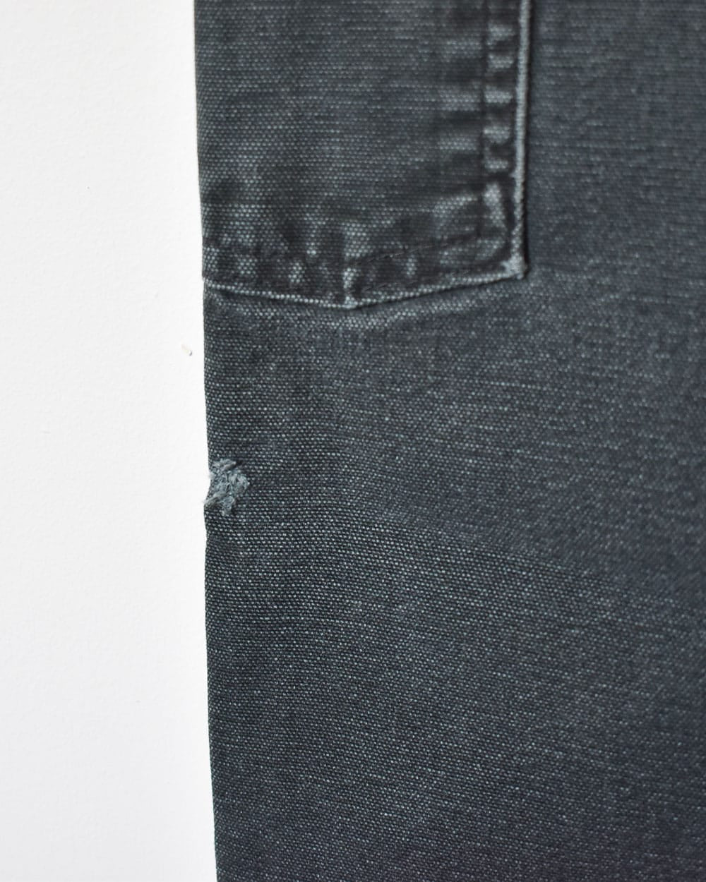 Black Carhartt Double Knee Carpenter Jeans - W34 L29