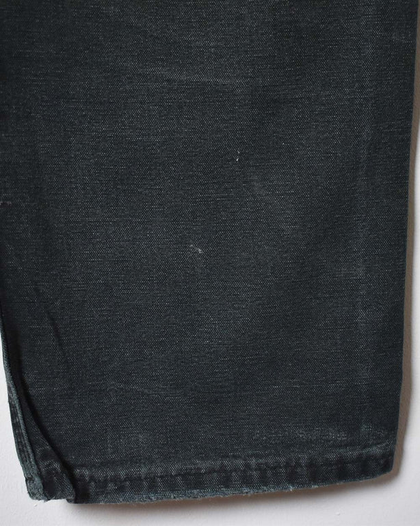 Black Carhartt Double Knee Carpenter Jeans - W34 L29