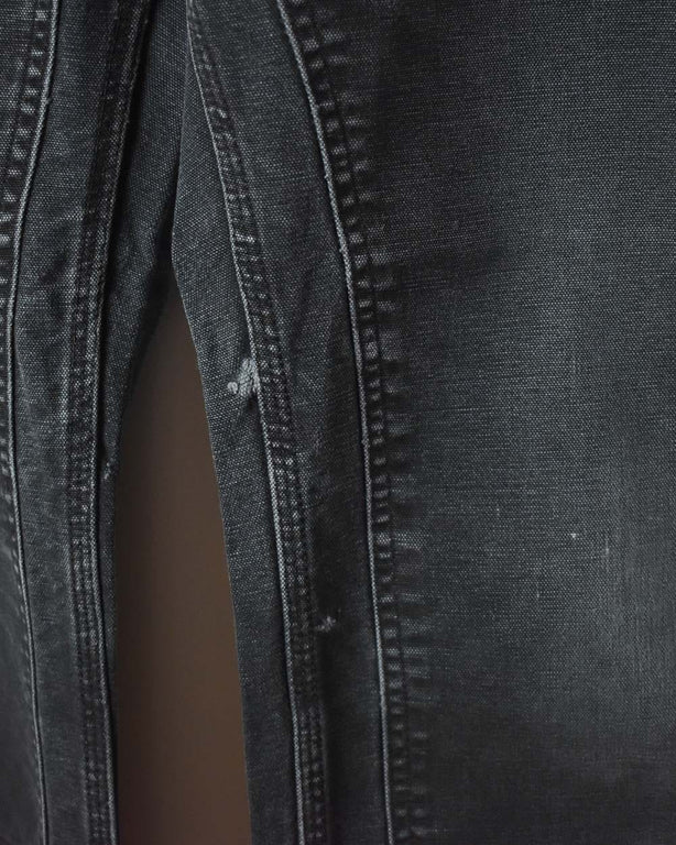 Black Carhartt Double Knee Carpenter Jeans - W34 L29