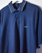 Navy Nike Golf Polo Shirt - Large