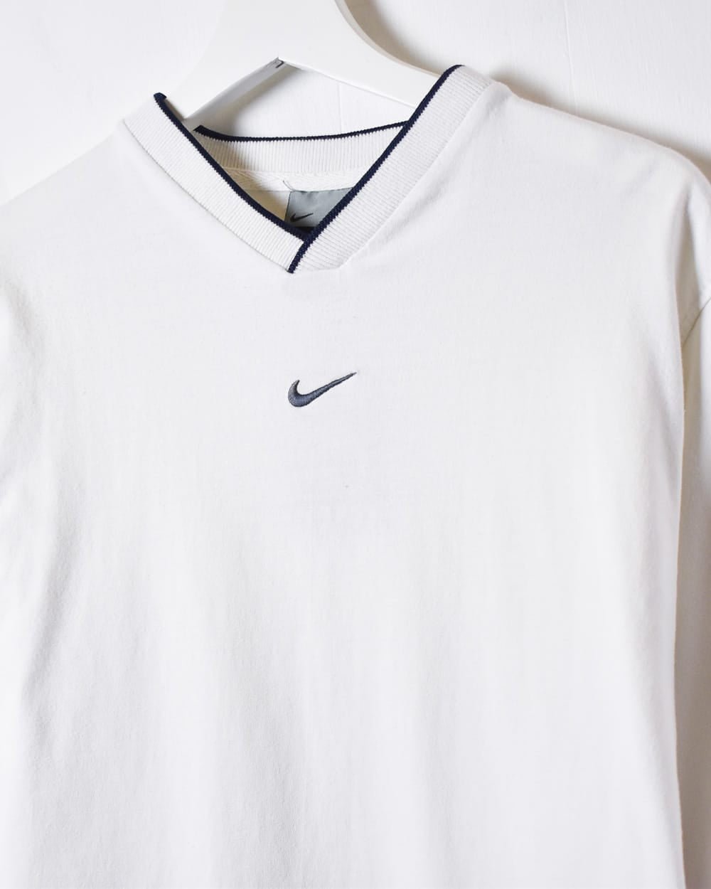 White Nike T-Shirt - Medium