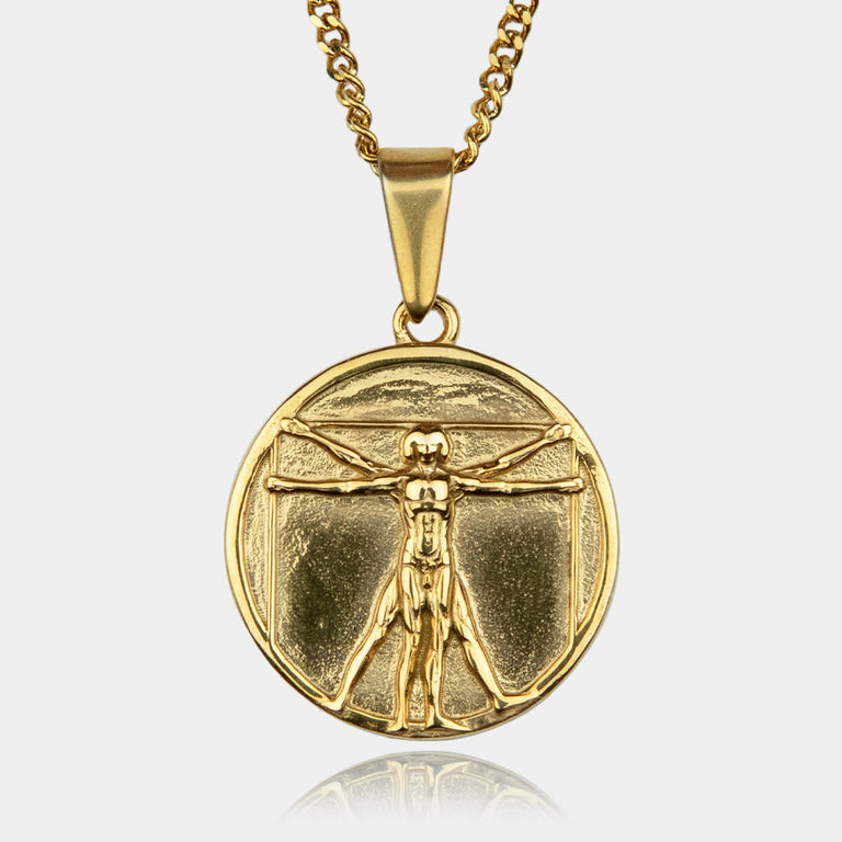 Da Vinci's Man Pendant