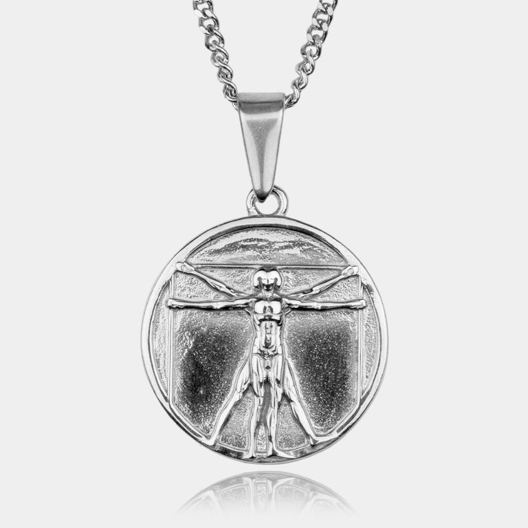Da Vinci's Man Pendant