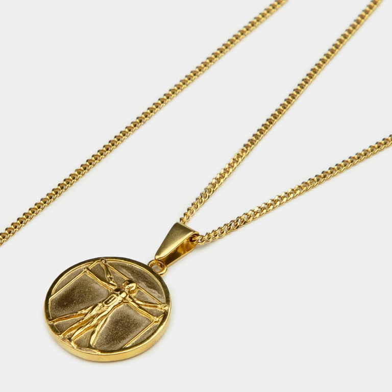 Da Vinci's Man Pendant