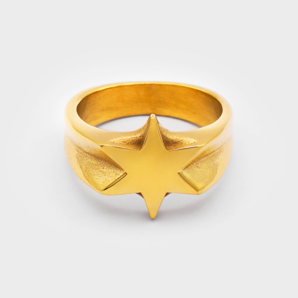 Star Ring Star Ring - Silver | Streetwear Jewellery | – Domno Vintage