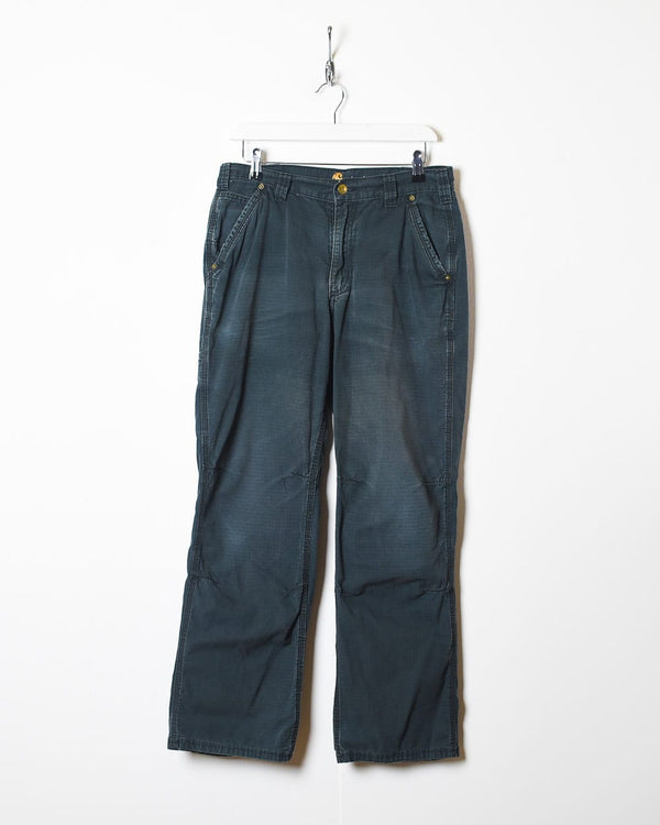 Black Carhartt Relaxed Fit Carpenter Jeans - W30 L29