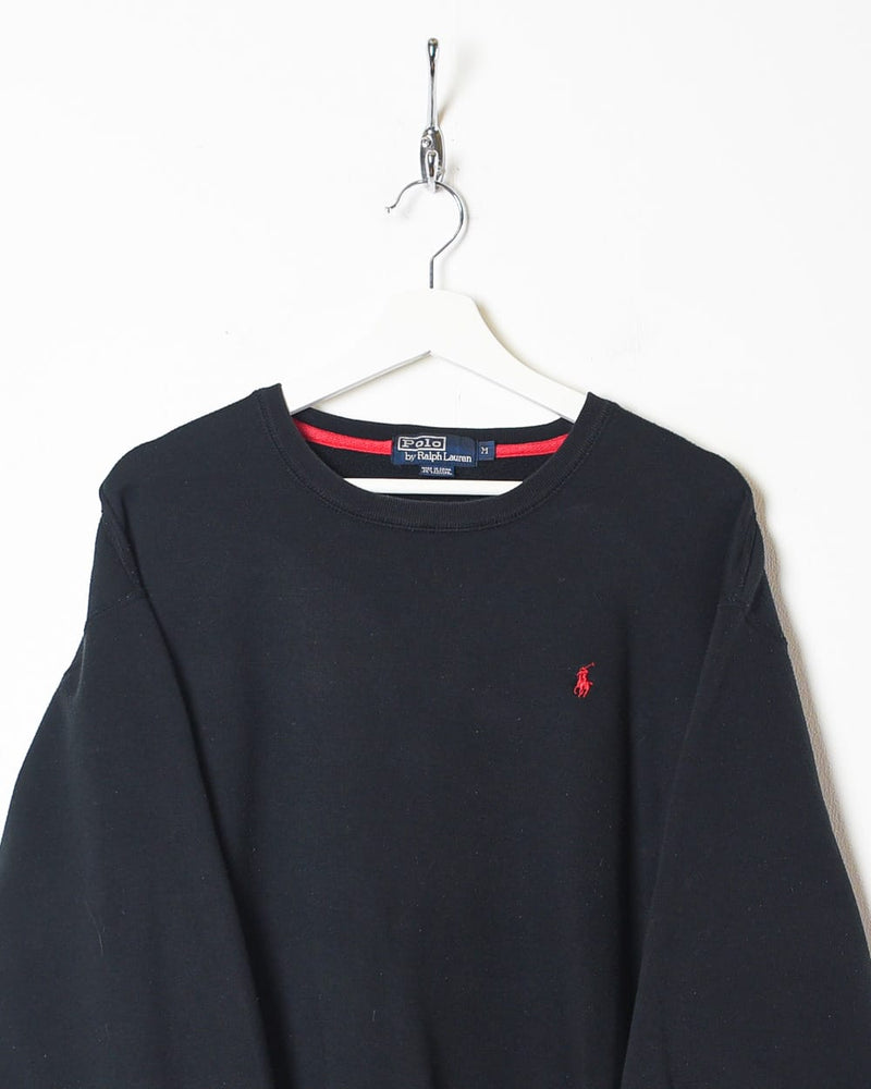 Black Polo Ralph Lauren Sweatshirt - Medium