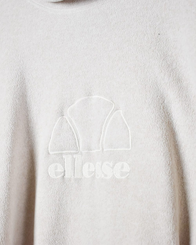 Ellesse Mock Neck Fleece Sweatshirt - X-Large