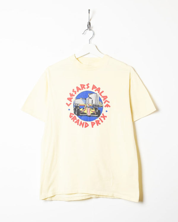 Yellow Caesars Palace Grand Prix Graphic T-Shirt - Small