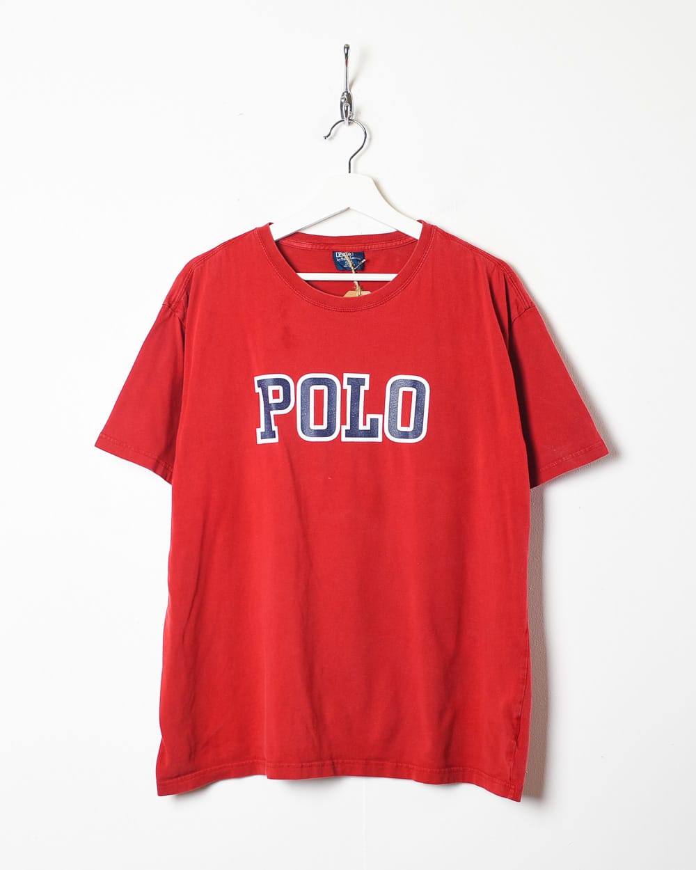 Red Polo Ralph Lauren T-Shirt - Large