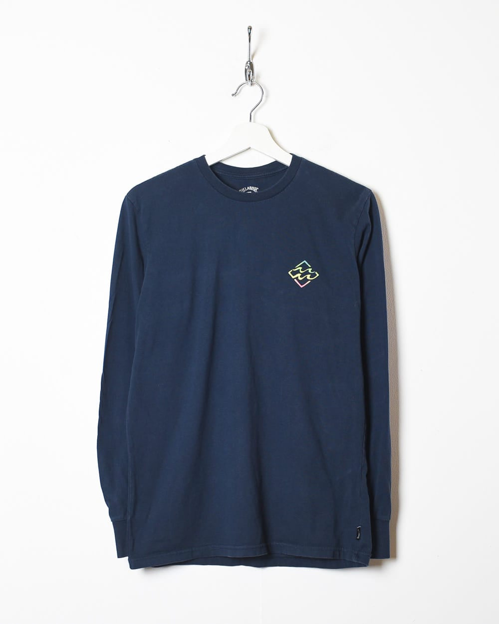 Navy Billabong Long Sleeved T-Shirt - Small