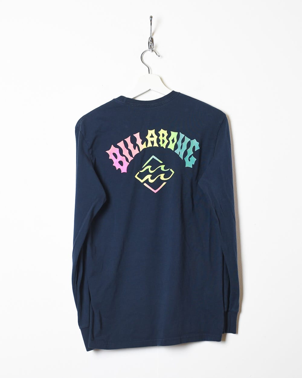 Navy Billabong Long Sleeved T-Shirt - Small