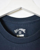 Navy Billabong Long Sleeved T-Shirt - Small