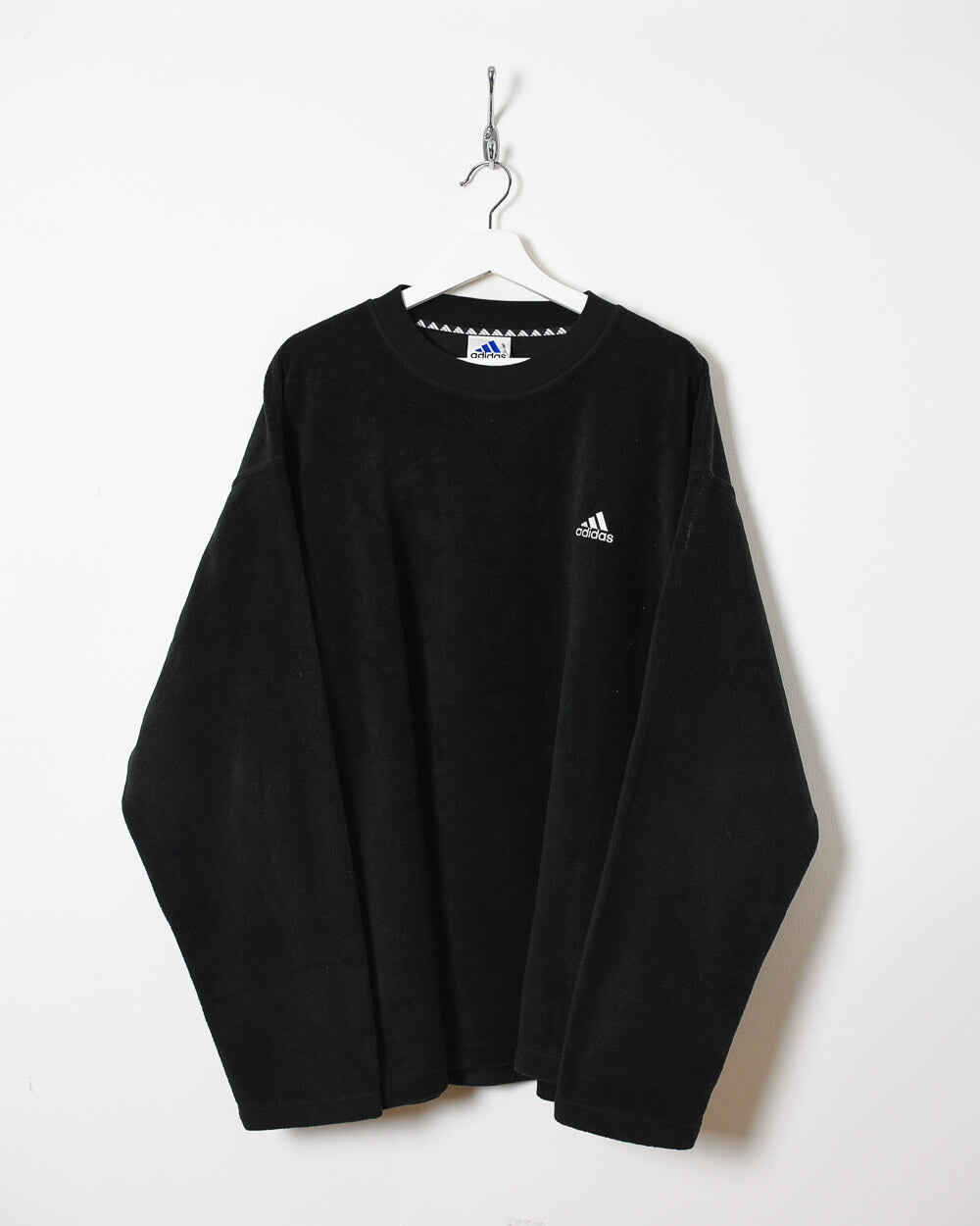 Black Adidas Pullover Fleece - XX-Large