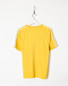 Yellow Adidas T-Shirt - Medium