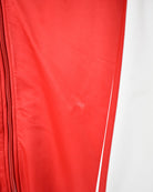 Red Adidas Tracksuit Top - XX-Large