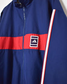 Navy Adidas Windbreaker Jacket - Large