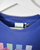 Blue Diadora Basic T-Shirt - Large