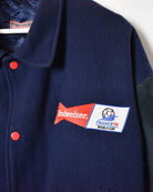 Navy Budweiser France 98 World Cup Varsity Jacket - X-Large