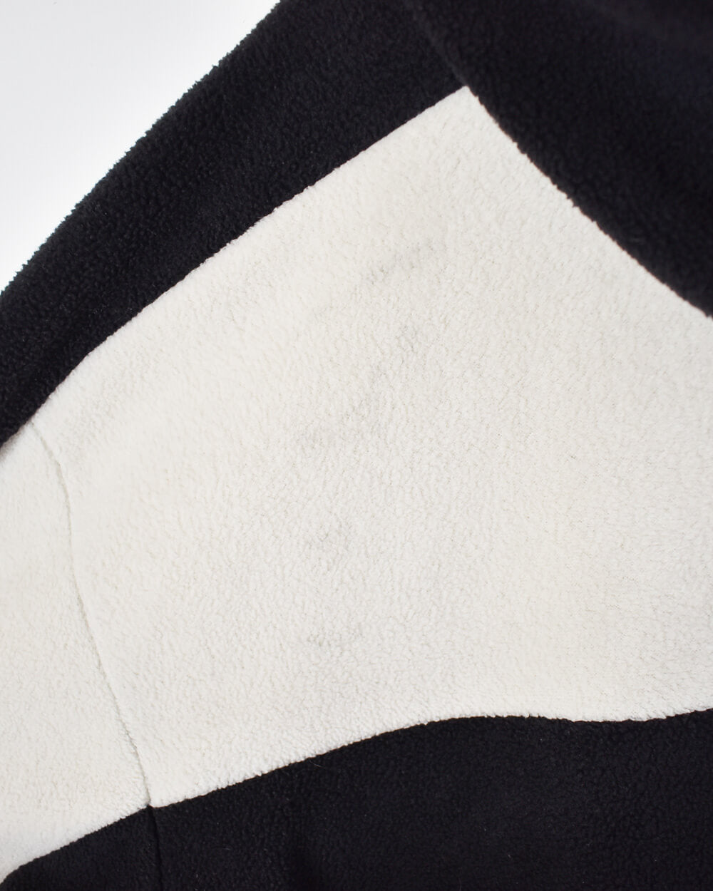 Black Kangol Zip-Through Hooded Colour Block Fleece - Large