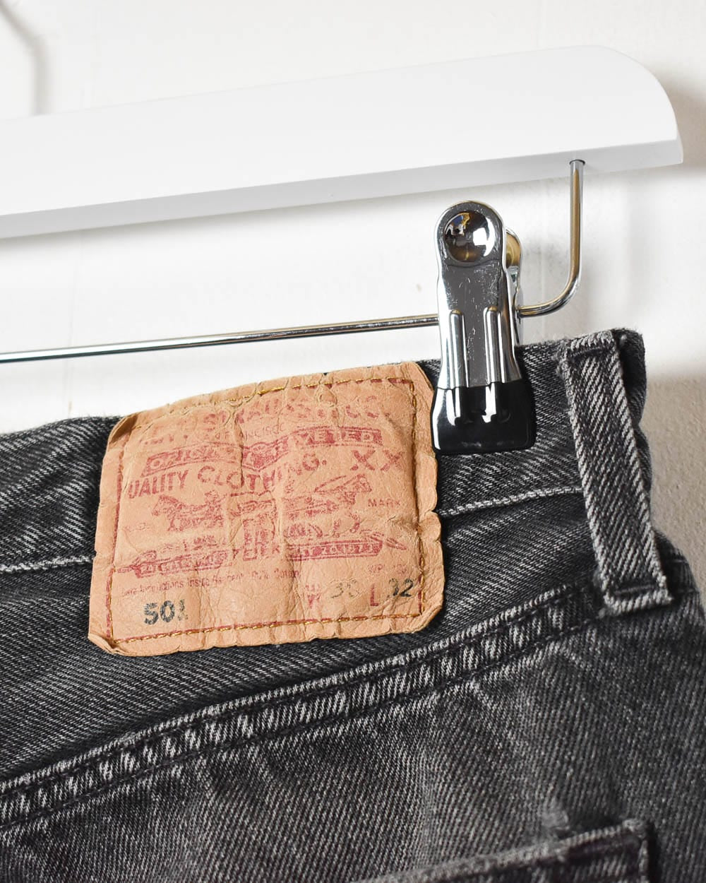 Black Levi's USA 501 Jeans  - W28 L31