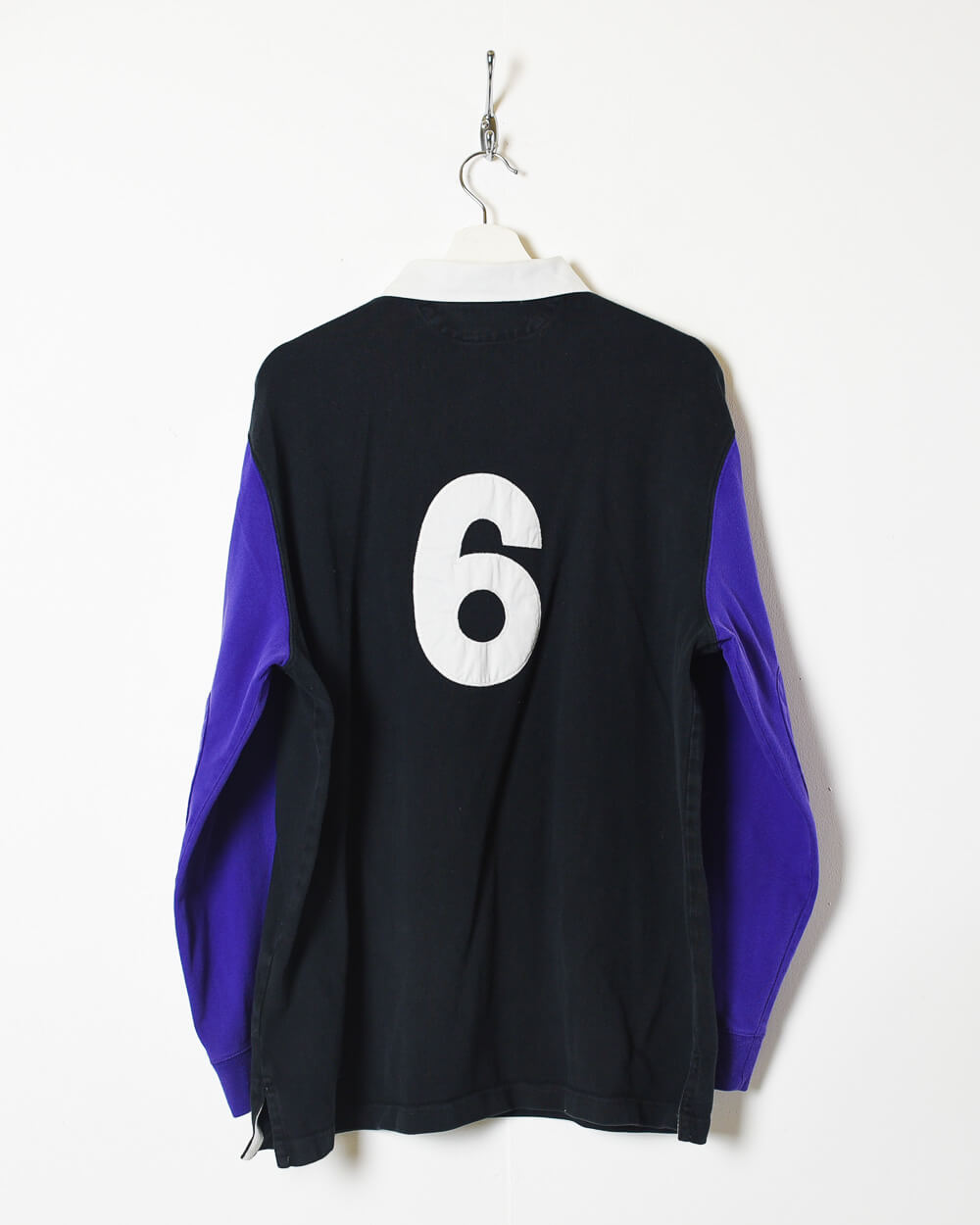Black Ralph Lauren 6 Rugby Shirt - Large