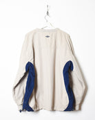 Neutral Umbro Kangaroo Pocket Pullover Windbreaker Jacket - Large