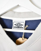 Neutral Umbro Kangaroo Pocket Pullover Windbreaker Jacket - Large