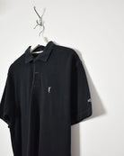 Black Yves Saint Laurent Polo Shirt - Medium