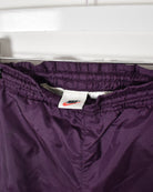 Purple Nike Shell Tracksuit Bottoms - W30 L29