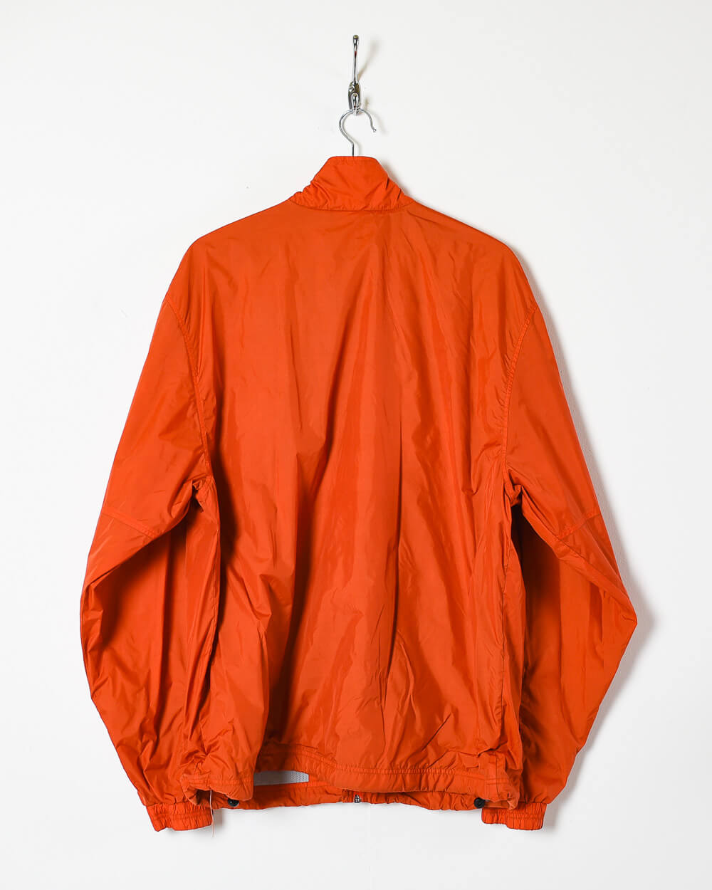 Orange Adidas Windbreaker Jacket - Large