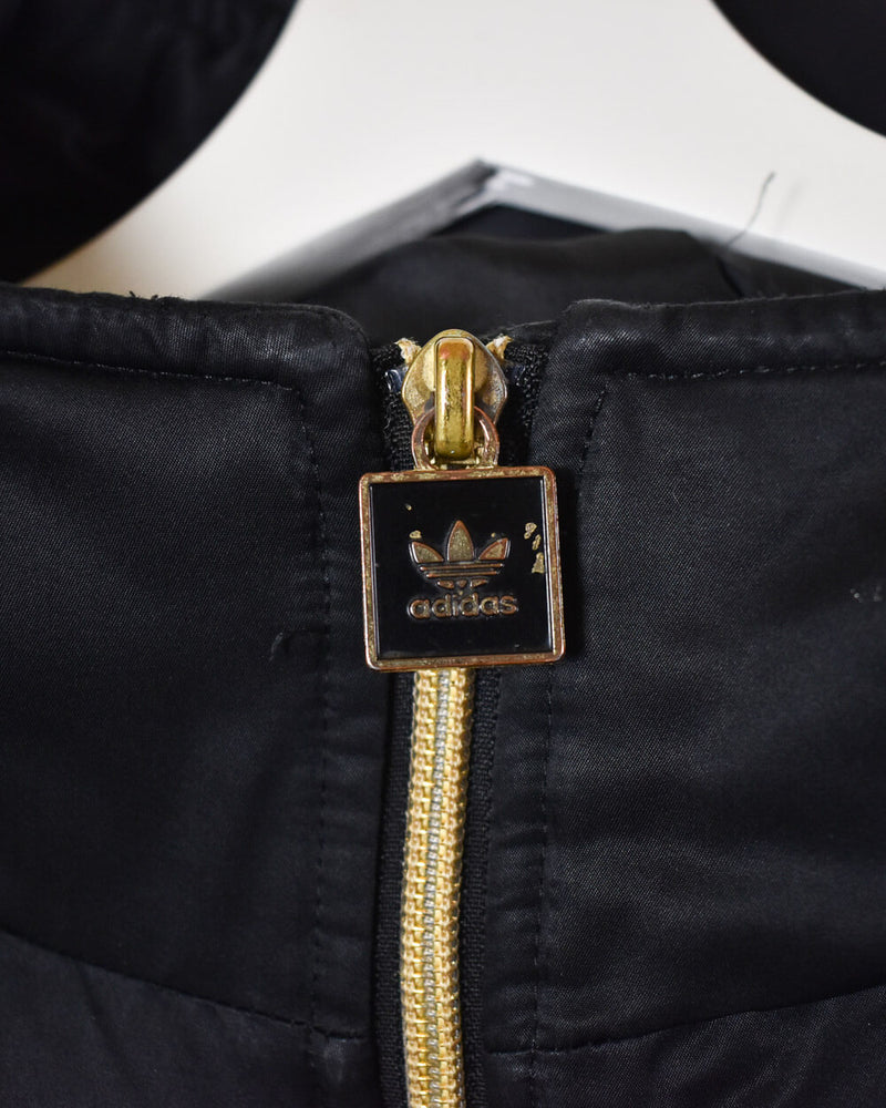 Teoría básica enjuague tinción Vintage 00s Black Adidas Chile 62 Hooded Jacket - Large Polyester– Domno  Vintage